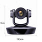 4K Ultra HD PTZ Camera, 20x Zoom, Supports NDI, POE, Ideal for Video Conferencing, Churches, Events, and Live Streaming