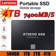 Original 500GB SATA3 25 Inch Internal SSD High Speed Solid State Disk 870-EVO for Desktop Microcomputer Laptop Pro Use