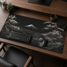 Mouse Pad Gamer Black Gold Fuji Moon Night printon demand Home Large HD Mousepad XXL Non-Slip Soft Office Accessories Mouse Mats