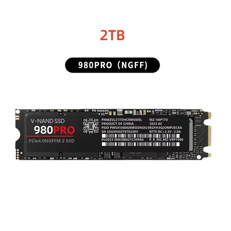 M2 NVMe Internal Solid State Drive 500GB 1TB 2TB 4TB SSD Hard Disk High Speed Storage Hard Drive For Gaming Laptop Desktop
