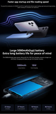 5G Smartphone Global Rom Original Xiaomi Redmi 12 5000mAh Battery Snapdragon 4 Gen2 50MP Quad Camera 6.79 inch Screen LCD phone