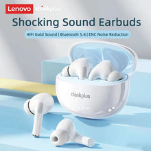 Nuevos auriculares inalámbricos Lenovo LP5 PRO Bluetooth 5.4, audífonos TWS con sonido HiFi para juegos, auriculares deportivos LP5Pro con control táctil y batería de larga duración
