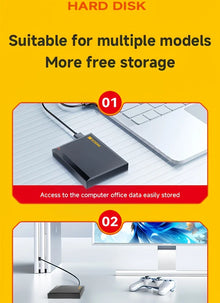 KODAK P190 Portable External Hard Drive 500GB 1TB USB 3.0 HDD Mechanical Mobile Disk for PC Laptop Gaming Storage