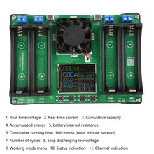 18650 Lithium Battery Capacity Tester LCD Display Universal Battery  Charger Tester 2/4 Channel MAh MWh Power Detector Analyzer