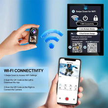 5K Mini Action Camera 4K 2.7K 60FPS Anti Shake Touch Waterproof Magnetic Pendant Body Cam Motorcycle Bike Outdoor Sport Record