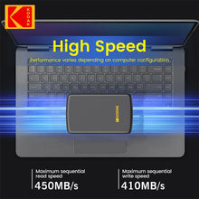 Original KODAK P150 2.5" Portable External Hard Drive 1TB/500GB USB 3.0 Fast Transmission for PC Laptop Smartphone Storage