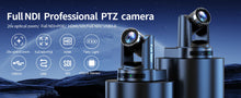 SZXLCOM 3-pack 20x Zoom Full NDI PTZ Camera 1080P HD PTZ Controll Keyboard Live Streaming Conference Camera
