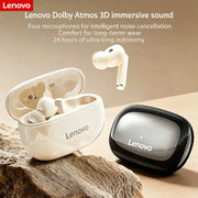 Auriculares inalámbricos Bluetooth Lenovo TA210, micrófono integrado, puerto de carga, cancelación de ruido, cómodos auriculares circumaurales, nuevo