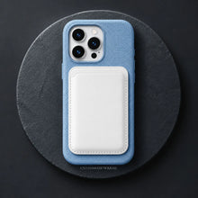 For MagSafe 2-In-1 Textured Phone Case For iPhone 18 17 16 15 14 13 12 Pro Max Air With Magnetic Card Holder Wallet Bumper Cover