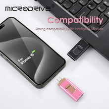 4 in 1 USB Flash Drive 64GB High Speed Micro USB Stick OTG Type-C Pen Drive 32GB 128gb 256gb Memory Stick for iphone Samsung