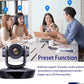 4K Ultra HD PTZ Camera, 20x Zoom, Supports NDI, POE, Ideal for Video Conferencing, Churches, Events, and Live Streaming
