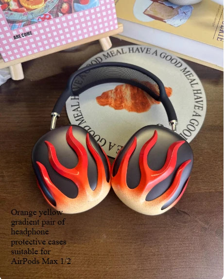 Mifuny Airpods Max Case Cover custom Soul Eater Death Skull Design Earphones Decoration Suitable for Airpods Max Earphone