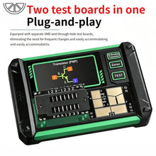 LCR-AR1 Transistor Tester LCD Digital Multimeter MOS Field-Effect Triode Capacitor Resistance Meter Electronic Component Testing