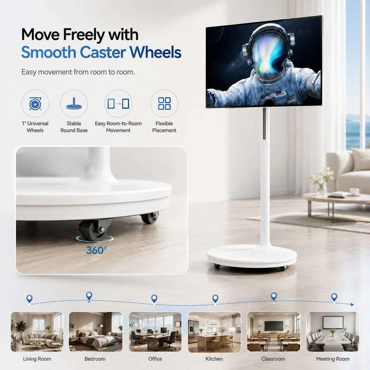 32 Inch Portable Smart TV Wireless Interactive Touch Monitor Television Smart LCD with Touch Screen Technology