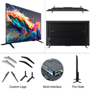 Smart TV Android LED 4K HD de 32 pulgadas para uso hotelero con proyección