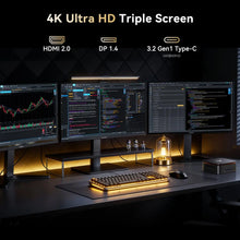 ACEMAGIC AMD Ryzen Embedded R2544 Mini PC 8GB DDR4 RAM 256GB SSD Windows 11 Pro Dual 4K Display Small Form Factor Desktop PC