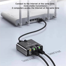 Gigabit Ethernet Switch Rj45 Splitter LAN Gigabit Extension Adapter 1000Mbps Network Connector for Router PC Laptop TV Box