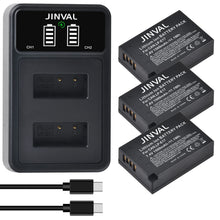 JINVAL LP-E17 Battery 1500mAh Replacement Batteries + PD20W Fast Dual Charger For Canon EOS R50 R10 RP 850D 77D 800D 760D 750D