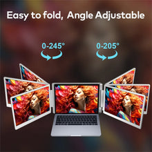 Dual Screen Extender FHD IPS Gaming Display Portable LCD Backlit Monitor High Definition for Productivity 14 to 16 inch Rospider