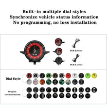 New Upgrade LCD Car Stopwatch For Porsche macan 2014-2021 Interior Dashboard Central Clock Compass Time Electronic Meter