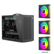 Power Train X-Gamerx X100 Pro M-ATX PC Case Transparent Side 240 Water-Cooled TYPE-C ATX SFX Power Supply MINI Portable Case