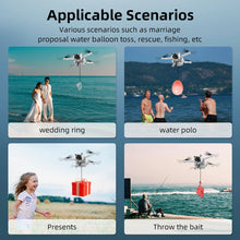 BRDRC 500M Airdrop System for DJI Mini 3/3 Pro Drone Fishing Bait Wedding Gift Deliver Thrower Lightweight Accessories Load 100g