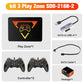 1TB Portable Gaming SSD 3 System in 1 Game Console 80+ Emulators for PS5/PS4/XBOX/XBOX One/PS3/SWITCH with 16191 3D & Retro Game