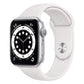 100% Original Apple Watch Series 6 40mm 44mm GPS Apple Watch S6 Aluminum Case with Sport Band iOS SmartWatch