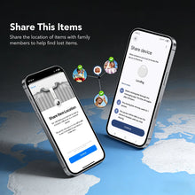 Dual System Smart Tracker for Google/Apple Find My Smart Activity Trackers+Silicone Case Android/IOS Find My Bluetooth Device