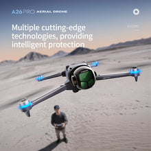 Original A26 Pro Drone 4K HD 8k Triple Camera FPV Brushless Motor Obstacle Avoidance Foldable RC Quadcopter Professional Aerial