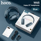 hoco Over the Ear Bluetoothe 5.4 Headphones Sports Wireless Earphone Headsets with Microphone for Phone Call Fabric Eartips