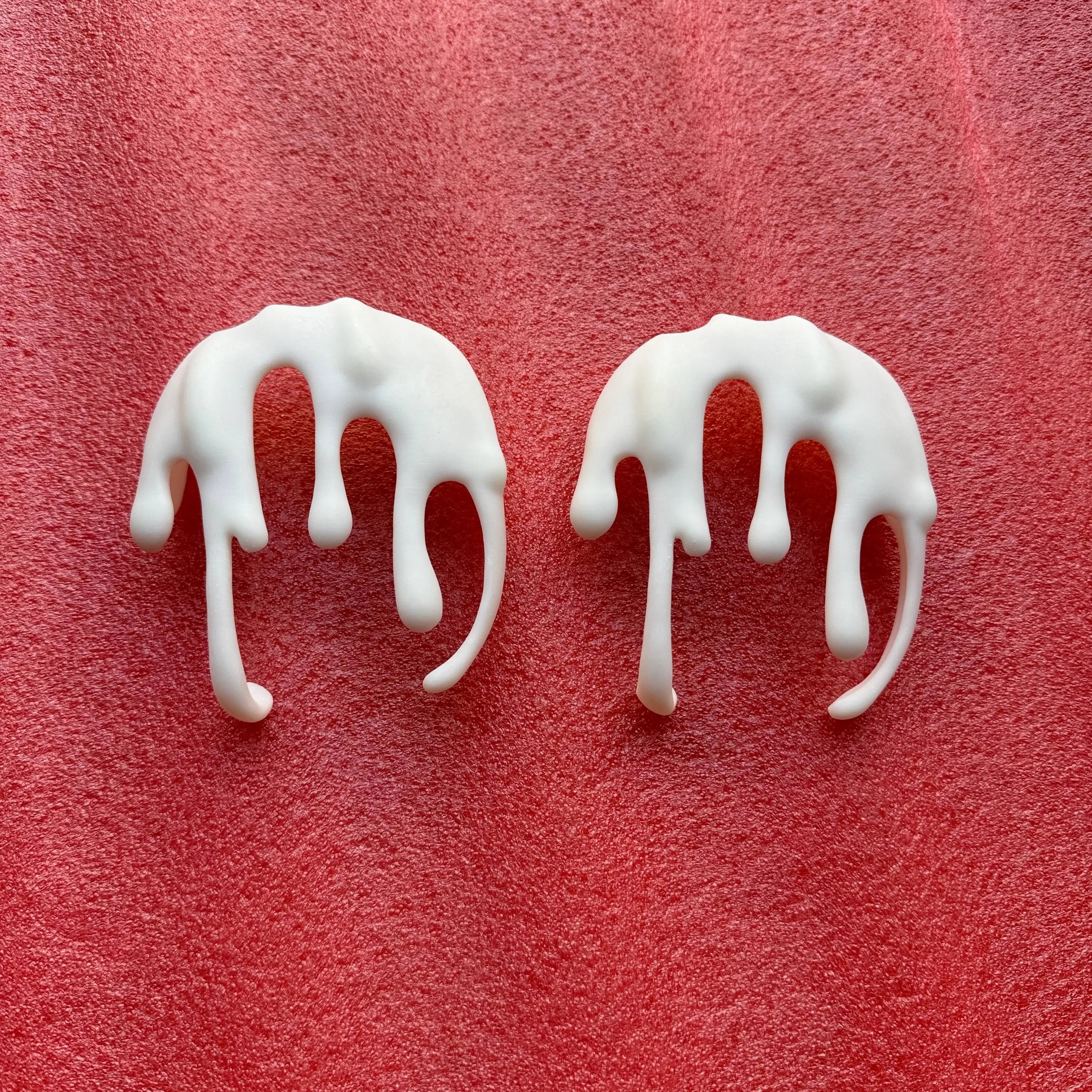 Melting Candles Airpods Max Headphones Case Cover YK2 Niche Custom Airpods Cases Headphones Accessories Decoration Gift