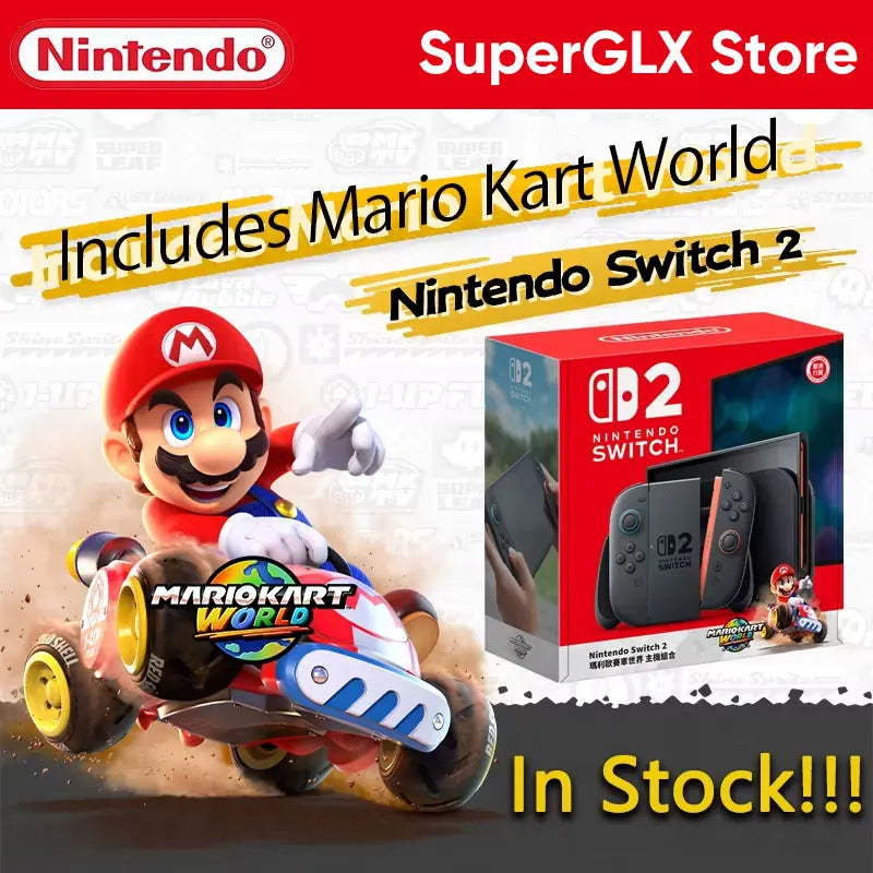 Nintendo Switch 2 Game Console NS2 7.9-inch LCD 1080P 120Hz Display Joy‑Con2 Handle Console Stable TV Mode Video Gaming Console