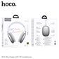 HOCO W65 Plus ANC Noise Reduction Bluetooth Headphones Over The Ear Wireless Big Earphone Hifi Sounds Sport Headsets With Button