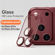 Protector de lente de cámara para iPhone 18 Pro / 18 Pro Max, sin burbujas, anticaídas, resistente a arañazos, fácil instalación, envío directo (drop shipping)