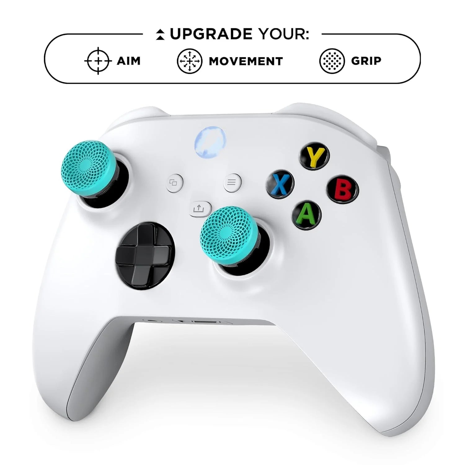 2Pcs Hand Grip Extenders Caps for Xbox Series Game Controller Gamepad Thumb Stick Grips High/Low Rise Covers For Xbox one/One S