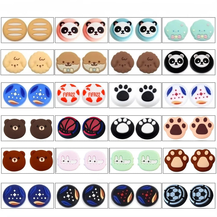 Silicone Thumb Stick Grip Cap Cover For Playstation 5 PS5 Slim PS4 XBOX Series X/S ONES 360 E Gamepad Controller Thumb Grip Caps