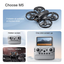 Lenovo M5 Drone 8K Professional Dual Camera GPS FPV Brushless Motor Optical Flow Hovering Folding Quadcopter 4K RC Dron Toy