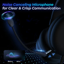 Wired Gaming Headset for Switch PS4 PS5 Xbox One S/X - Stereo Sound Headphones with Microphone, for PC Laptop Mobile Devices
