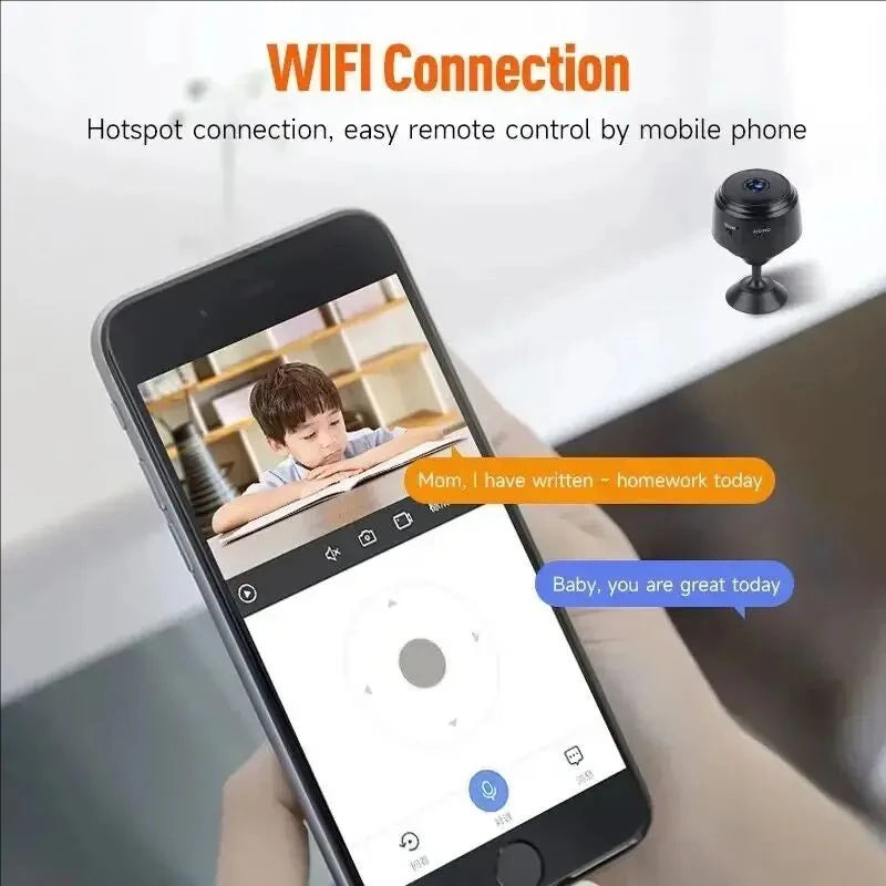 A9 HD Wifi Smart Monitor Surveillance Cameras Sensor Camcorder Web Video Home Safety Wireless Security