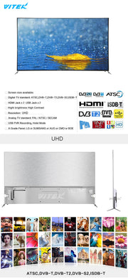 Compre televisor OLED 4K con pantalla a color personalizada, televisor LCD OLED de 55 y 65 pulgadas fino y grande para OEM