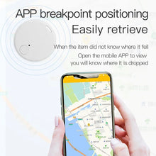 Mini GPS Locator AntiLost Alarm Wallet Keychain Smart Tag Bluetooth Compatible Tracer for Dog Pet Child Tracker Key Finder