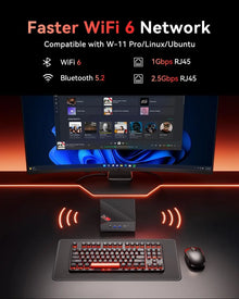 ACEMAGIC Mini PC AMD Ryzen 7 7730U 32GB DDR4 512GB SSD 6-Core up to 4.5GHz Portable  Desktop Computer Wifi6 4K Display Window11