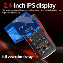 ZOYI ZT-XT1 Digital Multimeter Transistor Tester True RMS Meter NPN PNP Test Voltage Resistance Capacitance Frequency Tool