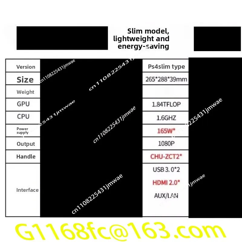 High Quality PS4 Pro Gaming Console 9.012.02 System VR Motion Sensing Home Second-hand Host Thin Machine