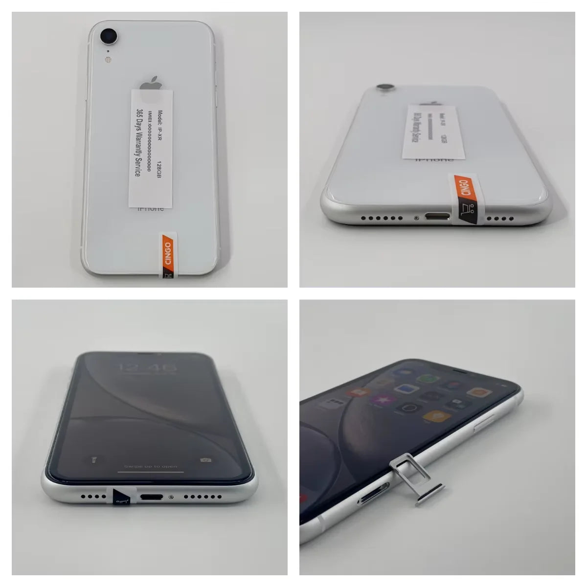 Original iPhone XR 4G LTE Mobile Phone 6.1" Display 64GB/128GB ROM 3GB RAM 12MP A12 Bionic IOS CellPhone NFC Unlocked