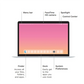 2020 MacBook Air Intel i3 i5 i7 13Inch 4-core CPU Touch ID WIFI 256G/512G/1T/2TB SSD 8G/16G RAM Notebooks Laptop.