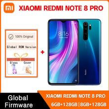 4G Smartphone Xiaomi Redmi Note 8 Pro 6GB 64GB/128GB NFC Android Cell Phones Mobil Phone Dual SIM Cellphone Global ROM