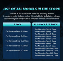 Linux System Wireless Carplay Android Auto Radio For Mercedes Benz A CLA GLA W176 C117 X156 2012-2018 Car Multimedia Player BT