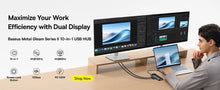 Baseus 12-in-1 USB C HUB to HDMI 4K@60Hz Dual Display USB 3.2 Adapter with RJ45 SD TF PD 100W Docking Station for Window Mac Hub